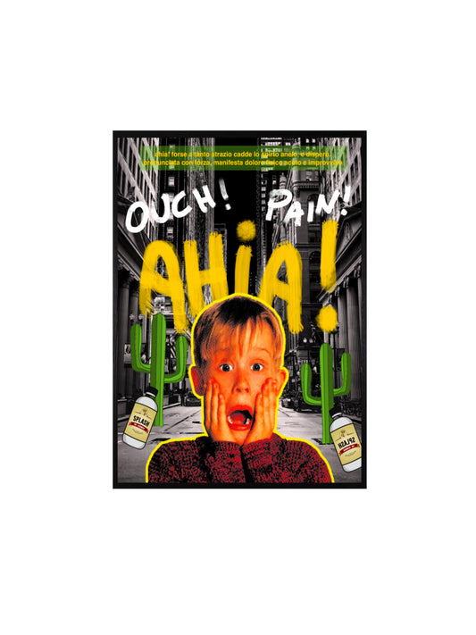 “HOME ALONE” Modern Art.